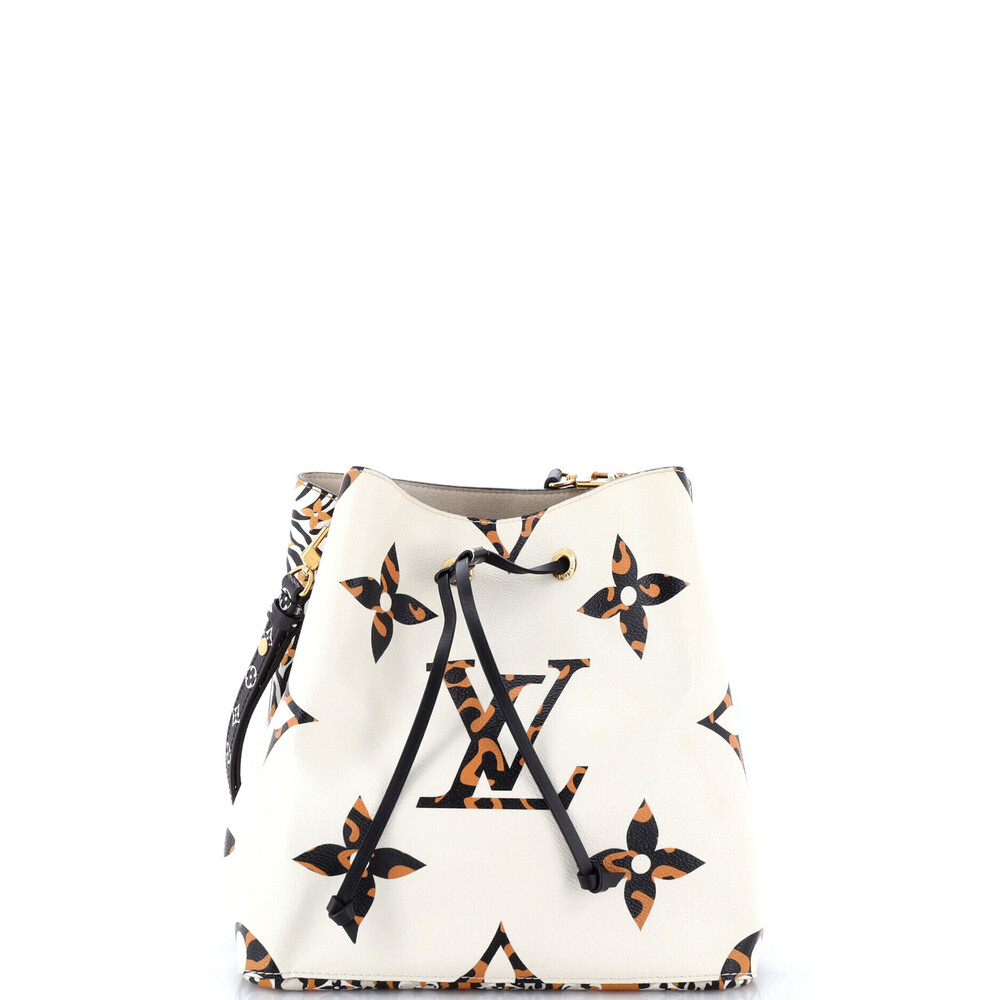 Louis Vuitton NeoNoe Handbag Limited Edition Jungle Monogram Giant